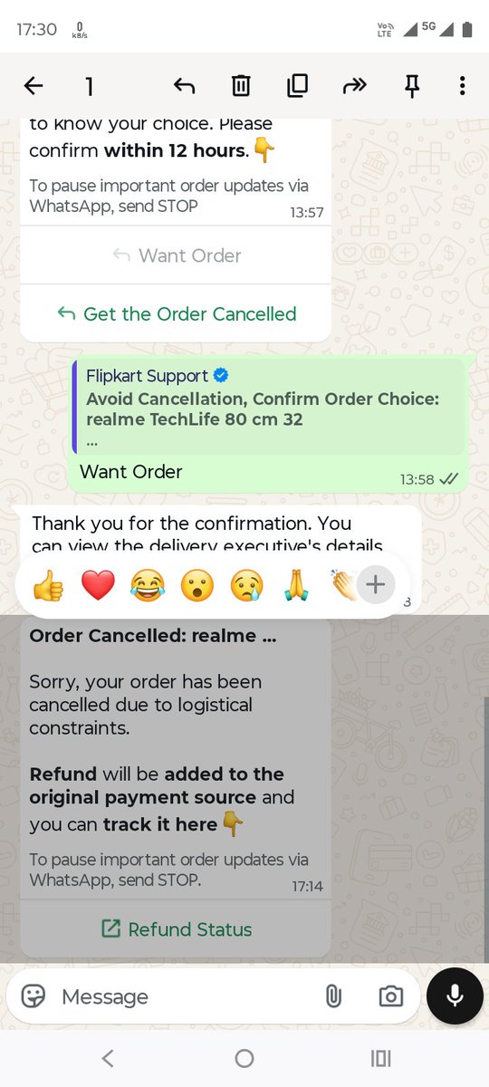 tarunbera469's tweet photo. @Flipkart Worst service ever! Waiting endlessly for replacement/refund with zero clarity. This is pure harassment of customers. Fix this NOW or I’ll take this further. #FlipkartFail https://t.co/bd1fI0ySpT