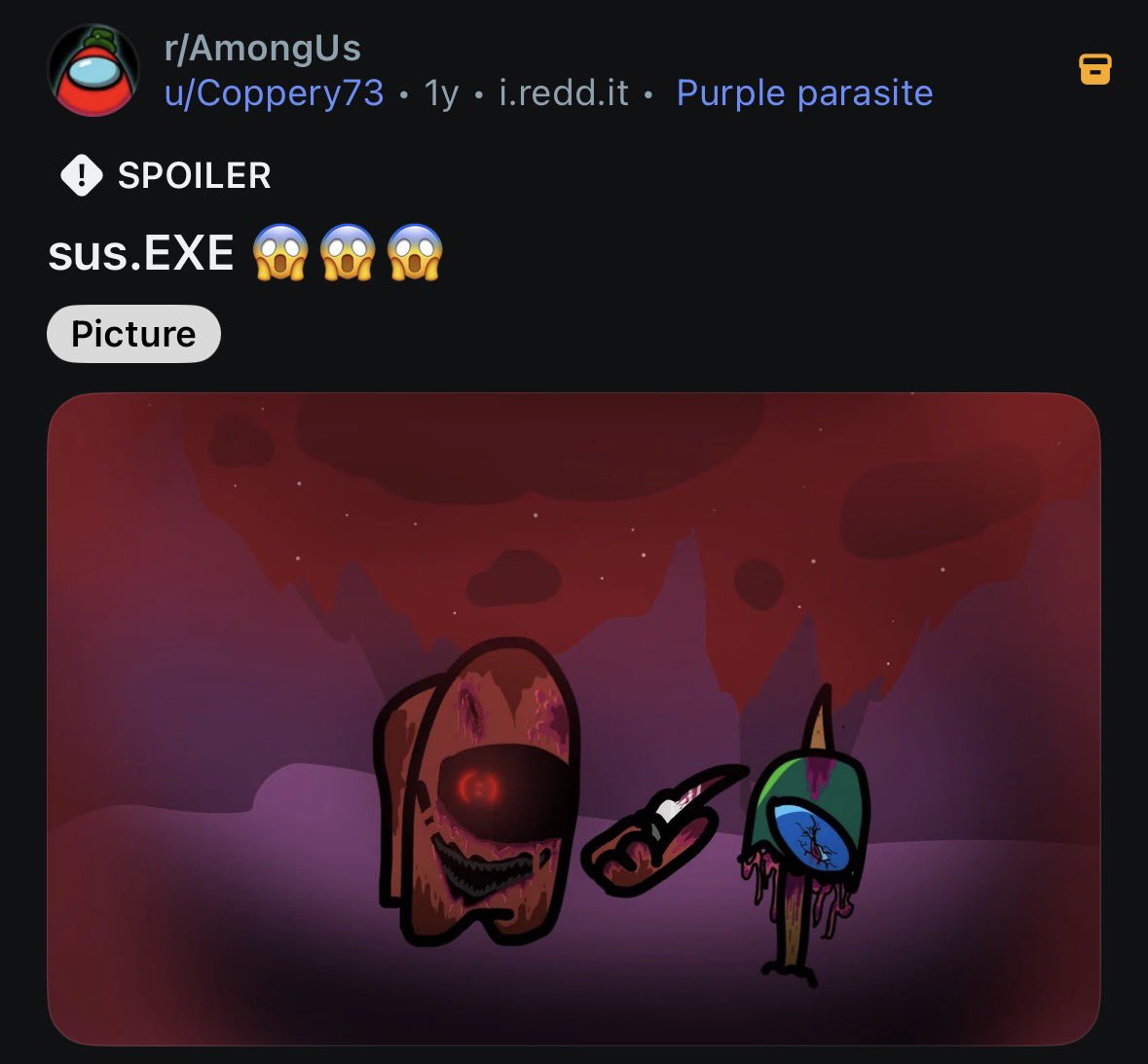 Coppery73's tweet photo. @clowfoe  put my old art in imposter DIRECT😭😭😭
#vsimposter #imposterdirect #FNF https://t.co/a58esJarmF