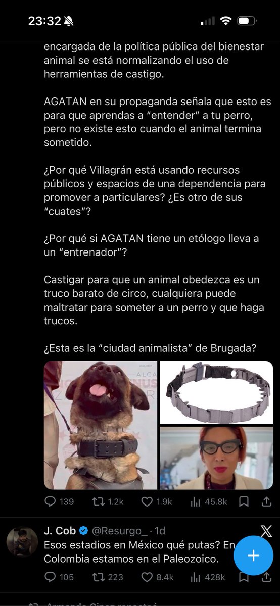 krchavz's tweet photo. @AnaJVillagran @ClaraBrugadaM Esta es la “ruta animalista”? https://t.co/8N0SMt1xzT