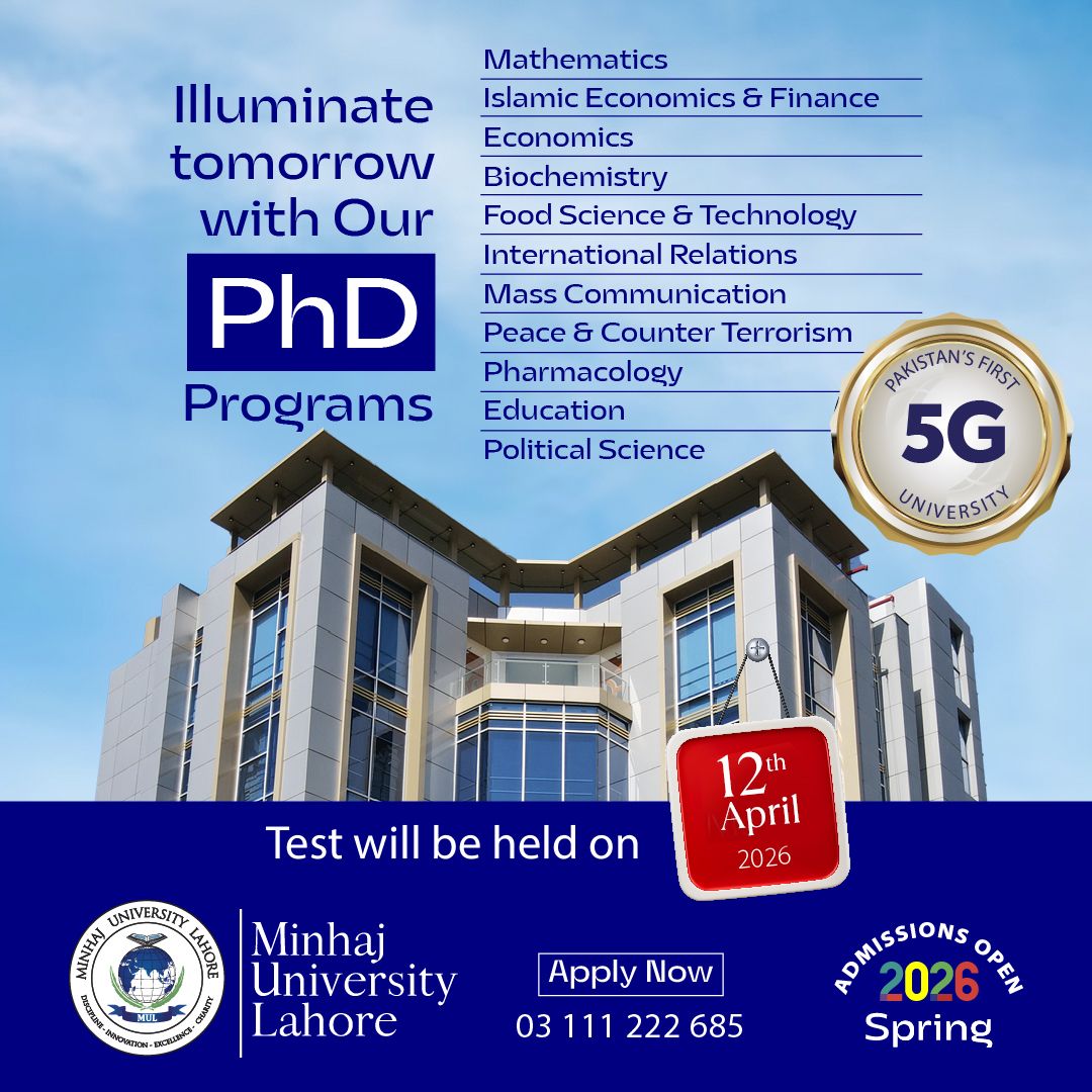 Minhaj University Lahore tweet media