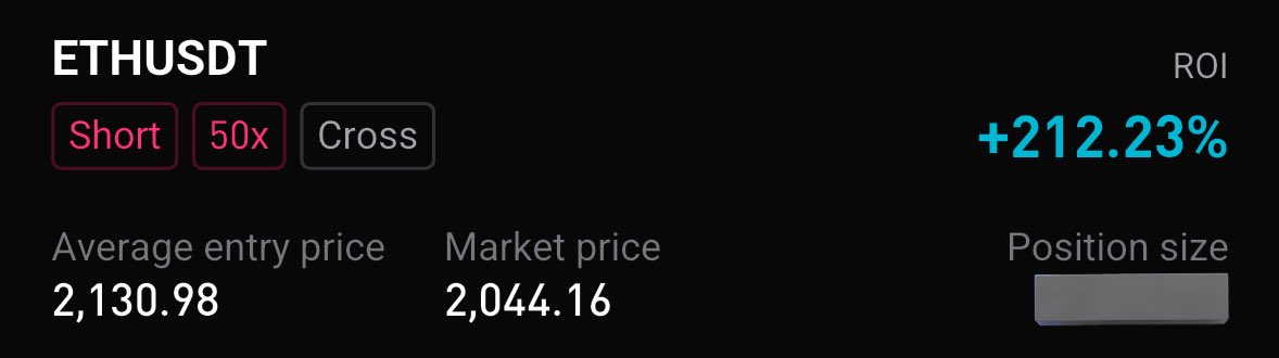 flytradegame's tweet photo. $ETH/USDT short operasyonu gerçekleştirildi. El alıştı artık hep short arıyoruz başka short pozisyonlar aramaya başlayalım. ahahaaha https://t.co/qekrp4U96N