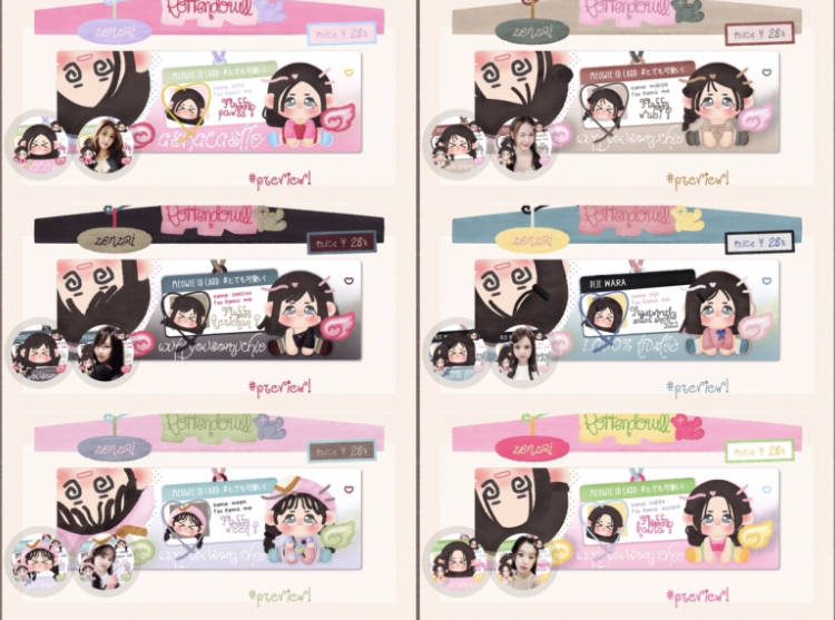 🍪 jajan chibi nyimup ayo ><! 💗💗 bisa by req dan bisa resize ke wabis jugaaak