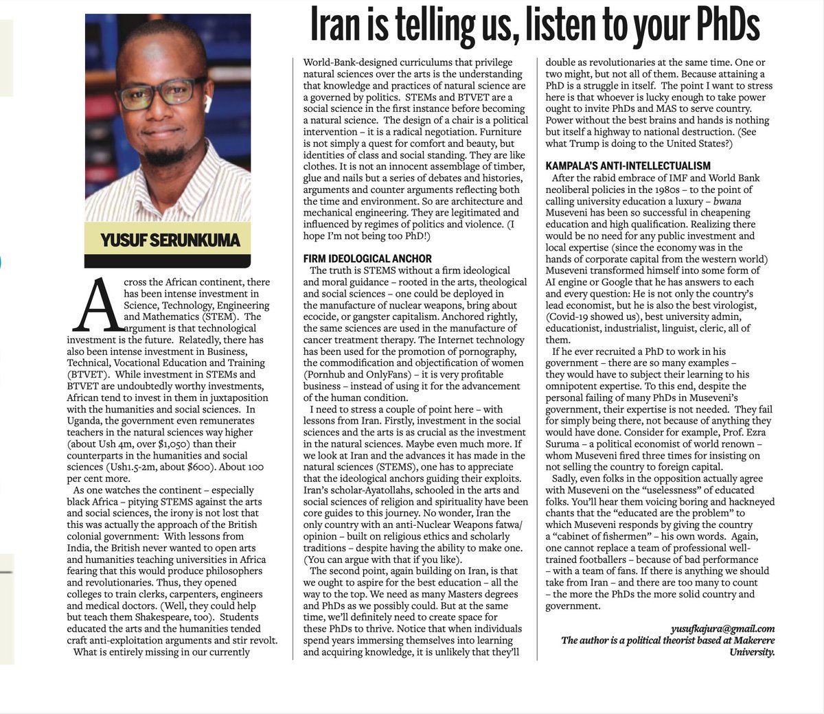 Yusuf Serunkuma🌹 tweet media