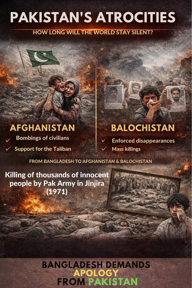 Jinjira Massacre, 1971 thousands killed, families destroyed, and a tragedy that should never be forgotten
#JinjiraMassacre #PakAtrocities #1971Genocide