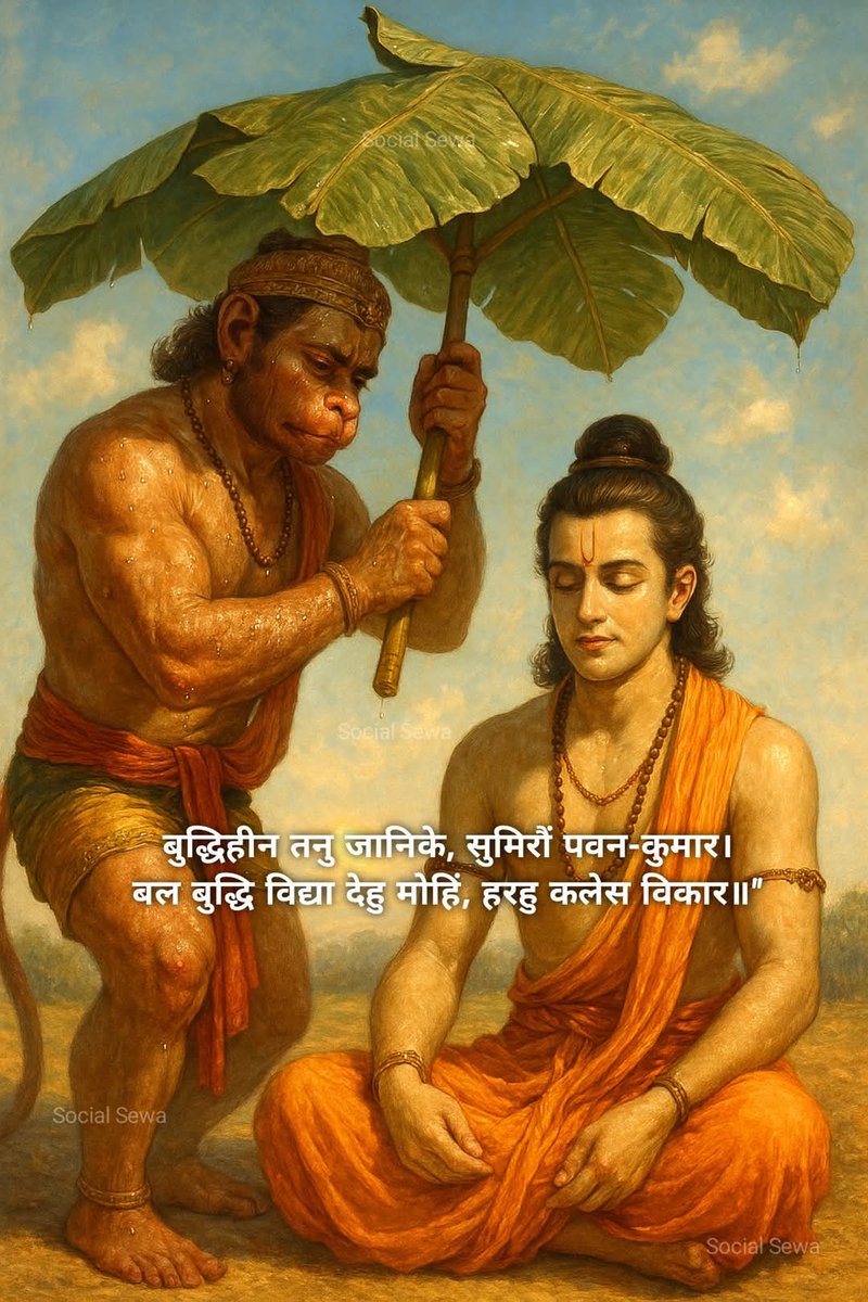 churiwalnarayan's tweet photo. Sri Hanuman’s devotion to Lord Rama teaches us the power of loyalty and faith. When you truly believe in your purpose, obstacles lose their power.

Happy Hanuman Janmotsav 🌺🙏

#hanumanji #hanumanbhakt #lordhanuman https://t.co/NJhoXZQ9vC