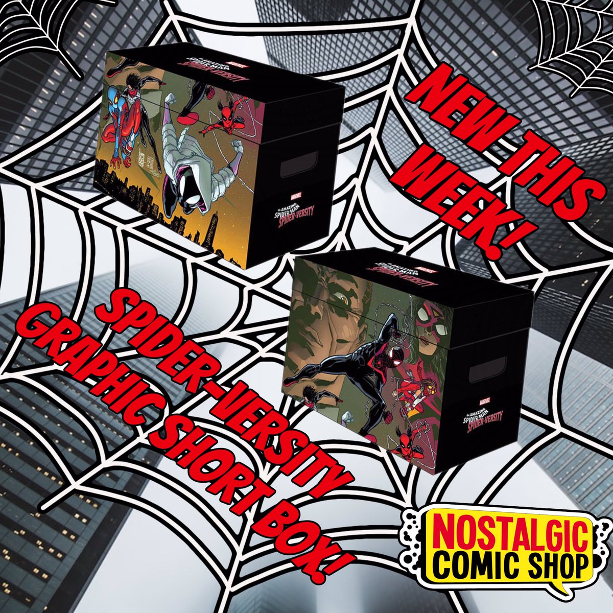 NostalgicComics's tweet image. Now Available! #Spiderman #spideruniversity #graphic #shortbox