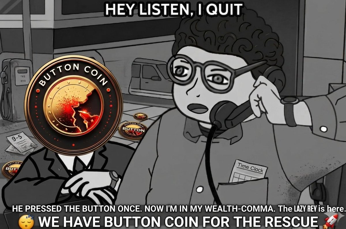 AmototoWeb3's tweet photo. Button coin is here
You'll want to see it.
@ButtonCoinSol
#ButtoncoinMeme https://t.co/ojbF5pgrab