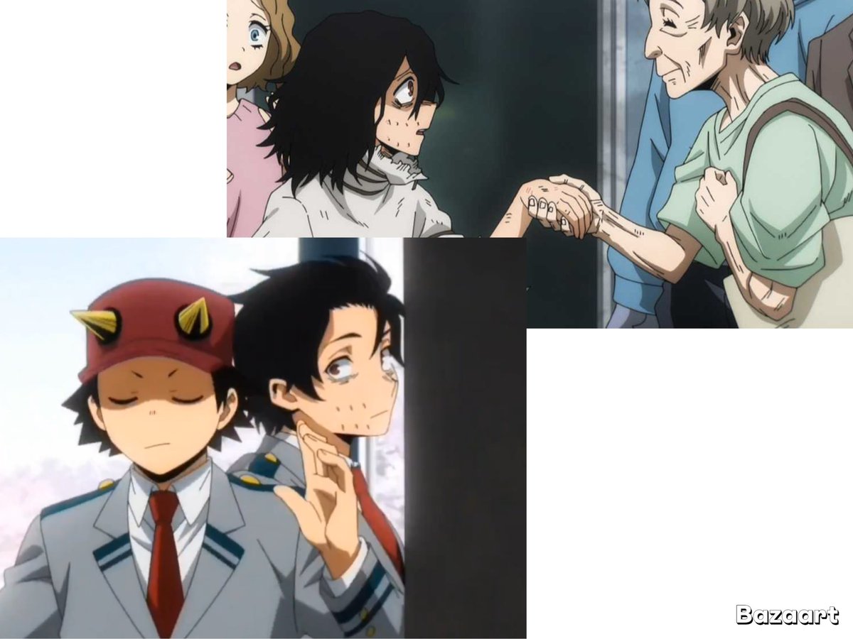 kingfluff75's tweet photo. @Alanin_8 Rewatching MHA and man that’s cool to see he went to UA idk his name though *not Koda* https://t.co/083se5s3Nk