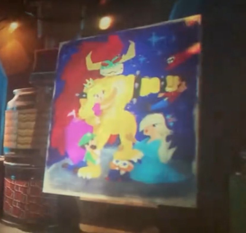 HE ACTUALLY DREW HIM OH MY GOD 😭😭😭