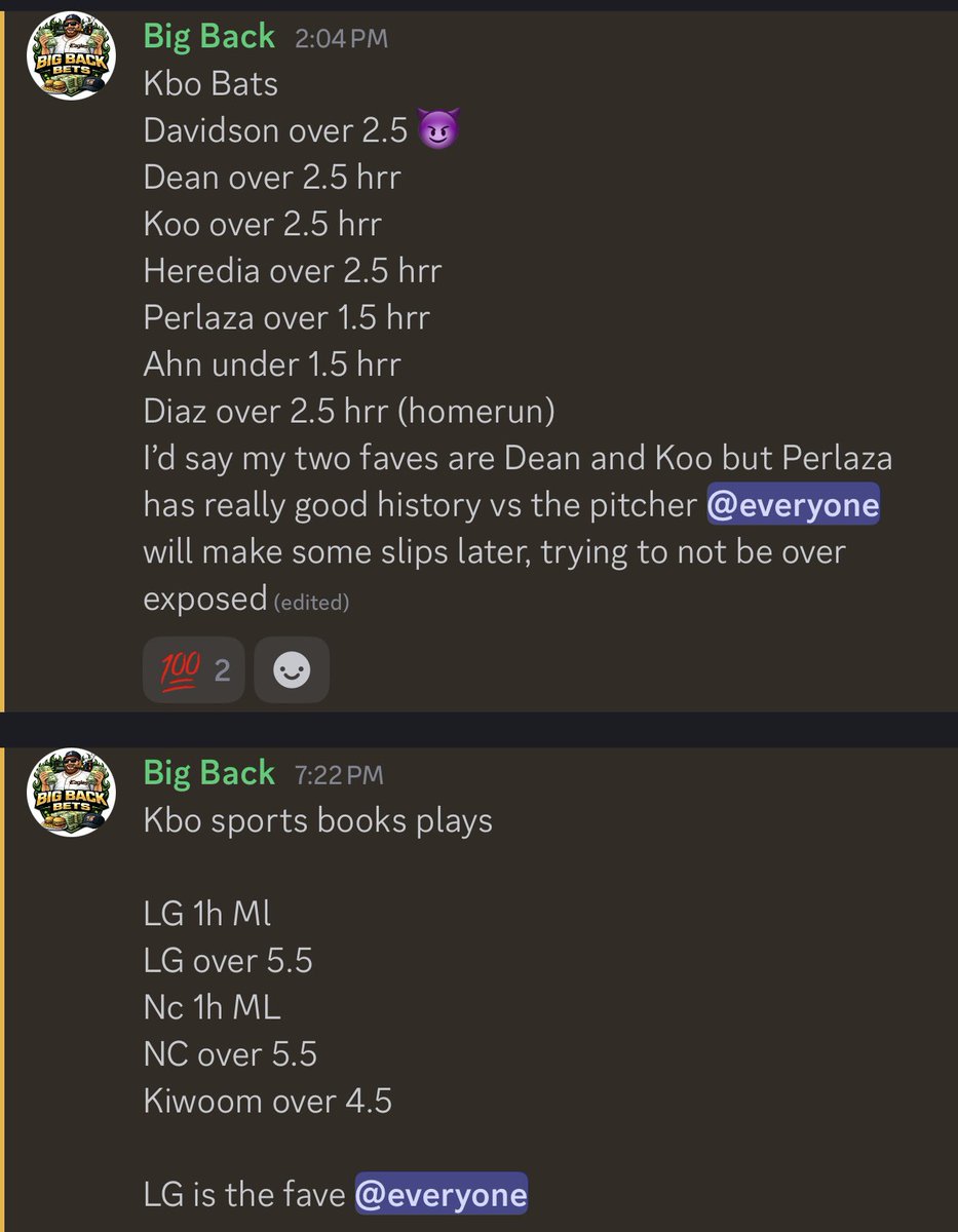 BIG BACK BETS tweet media