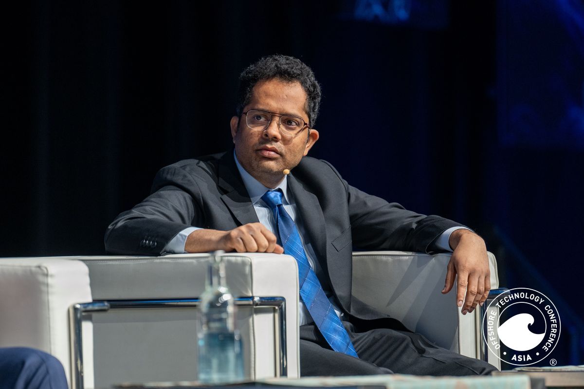 AiqIntelligence's tweet photo. Saravan Penubarthi, CTO of #AIQ, joined global industry leaders at #OTCAsia2026 to discuss how innovation across offshore renewables, emerging fuels, and advanced infrastructure is scaling. @OTCevents 

#OTCAsia #AIinAction #PoweredbyAIQ https://t.co/CrvGNkTz6u