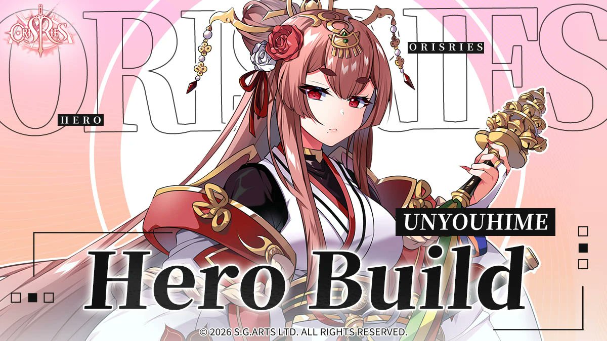 Orisries_EN's tweet photo. #HeroBuilds #Unyouhime
​
The revered one, chosen by Dainichi Mikami and standing above all others in Izumono-kuni, who casts aside her own name for the good of the people, now descends upon Orisries!
Join Lucia now to learn more about this Hero~

🔍Skills Overview

[Purifying Haze]
Every 1 turn, there is a chance to reduce the DMG taken for 2 of own troops (prioritizing Brigade 1 and 2) for 1 turn. Grant all of own Izumono-kuni Heroes other than self: After a basic attack, there is a chance to increase the chance of using Unyouhime's Purifying Haze.

※The skill effect receives a bonus based on own SPD and COM.

Skill Analysis:
This skill prioritizes protecting your Brigade 1 and Brigade 2 units, effectively improving their survivability. It is especially well-suited for DPS Heroes that need to be placed in Brigade 1 to perform at their full potential. Meanwhile, whether you choose to place Unyouhime herself here, another support Hero, or even a second Shield, the Brigade 2 slot still leaves plenty of room for strategic flexibility. In addition, as the ruler of Izumono-kuni, the more Izumono-kuni Heroes you include in the lineup, the higher Unyouhime's skill activation rate becomes.

[Mikami's Blessing]
Every 1 turn, there is a chance to increase the BRV of 1 of own Heroes and troops (prioritizing Brigade 1) for 1 turn, and remove 1 debuff for the current target. Grant all of own Izumono-kuni Heroes other than self: After a basic attack, there is a chance to increase the chance of using Unyouhime's Mikami's Blessing.

※The skill effect receives a bonus based on own SPD and COM.

Skill Analysis:
This skill boosts the BRV of the Hero and troops in Brigade 1. Its excellent versatility makes it highly effective for both DPS and healing Heroes, giving you a great deal of flexibility when adjusting the lineup. Likewise, the more Izumono-kuni Heroes you include in the team, the higher this skill's activation rate becomes.

[Spiritual Flow]
Every 1 turn, there is a chance to increase the HP Recovery received for 2 of own troops (prioritizing Brigade 1 and 2) and recover HP for the current targets. Grant all of own Izumono-kuni Heroes other than self: After a basic attack, there is a chance to increase the use of Unyouhime's Spiritual Flow.

※The skill and HP Recovery effects receive a bonus based on own SPD and COM.

Skill Analysis:
This is Unyouhime's primary healing skill, and it likewise prioritizes Brigade 1 and Brigade 2. In addition to directly restoring HP based on BRV, it also grants the targets a buff that increases the healing they receive. When paired with another healing Hero, it can deliver even better results. As with her other skills, the more Izumono-kuni Heroes you include in the lineup, the higher this skill's activation rate becomes.

⚔️Exclusive Weapon

Weapon Name: Celestial Resonance
Max. stats: Troop HP+20%, COM+21, SPD+5

Weapon Effect:
At the beginning, increase own HP Recovery made, and from turn 2, every 2 turns, recover HP for all of own troops, and remove 1 debuff for all of own Heroes and troops. Grant all of own Izumono-kuni Heroes other than self: From turn 2, every 2 turns, after a basic attack, reduce the DMG taken for 1 of own troops (prioritizing Brigade 1), up to 3 times per battle.

Celestial Resonance grants Unyouhime a comprehensive boost, providing stronger healing, greater survivability, and debuff removal for all of own Heroes and troops, covering up to 6 targets in total. Better yet, this effect activates every 2 turns, giving your team more room to perform at its best. May Dainichi Mikami's blessing be with all Heroes!

🤝Team Compositions

▶️Recommended: Takanashi Mai + Unyouhime + Ayanokouji Sakura
Upgrade Priority: Spiritual Flow > Purifying Haze > Mikami's Blessing (1TP)

Team Analysis:
<Takanashi Mai>  Elusive Shadows > Dual Blade Waltz
Use Elusive Shadows and her Exclusive Weapon Lust Quenchers to reduce troop losses during the first 5 turns, then from turn 6 onward, unleash Dual Blade Waltz to deliver devastating slashes and heavily cripple the enemy.

 <Unyouhime>  Spiritual Flow > Purifying Haze
The combination of powerful DMG reduction and healing provides the vital protection Takanashi Mai needs while she builds up over time. Meanwhile, the debuff removal effect of her Exclusive Weapon can effectively reduce the risk, further ensuring Takanashi Mai's lethal burst on turn 6. At the same time, having 2 Izumono-kuni Heroes on the team also makes Unyouhime's skills more reliable.

<Ayanokouji Sakura>  Spiritual Protection > Winds of Blessing 
With support from Unyouhime's skills and the increased healing effect granted by Ayanokouji Sakura's Exclusive Weapon Sunset Harbor, focus on applying DMG reduction and healing throughout the first 5 turns to keep the entire team stable. The more troops you preserve, the more overwhelming your offensive pressure will be in the latter stage of the battle!

Alternatively, try the team compositions below:

Guren + Unyouhime + Tachibana Chiyo
Prioritize Possessed Blade and Blood Blossom for Guren. As long as their unique conditions are met, Guren can unleash astonishing DMG. The negative effects that come with this setup can then be cleared by Unyouhime while she provides protection and buffs. Finally, Tachibana Chiyo further strengthens the team's survivability during the first 3 turns, helping the team pick up the pace and seize the initiative right from the start!

💖Lucia's Summary

Unyouhime is the current Mikohime of Izumono-kuni, revered by all as the true chosen of Dainichi Mikami. Wielding a sacred scepter of blessing and authority, she excels at protection, healing, and enhancement as a powerful and versatile Shield. Purifying Haze and Spiritual Flow can fortify Brigade 1 and 2, while Mikami's Blessing further boosts the DPS Heroes. As the ruler of Izumono-kuni, she also gains higher skill activation rates with Izumono allies, improving overall team stability. And with her ability to remove debuffs, Dainichi Mikami's blessing will surely lead you to victory!

#Orisries
#Worlds1stAdultSLG
#PlayHorny