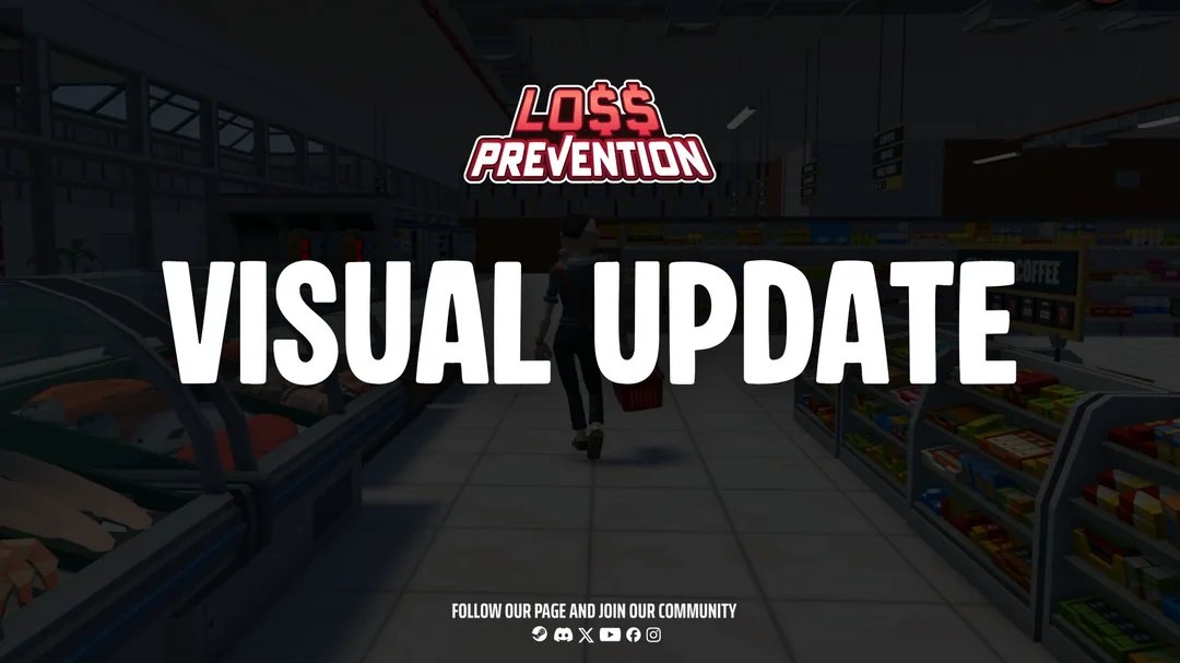 FourcastStudio's tweet photo. Latest visual updates in Patch 0.2.4 | Loss Prevention Game

#gamedevlife #gameupdate #visualupdate https://t.co/63E7Yz55yE