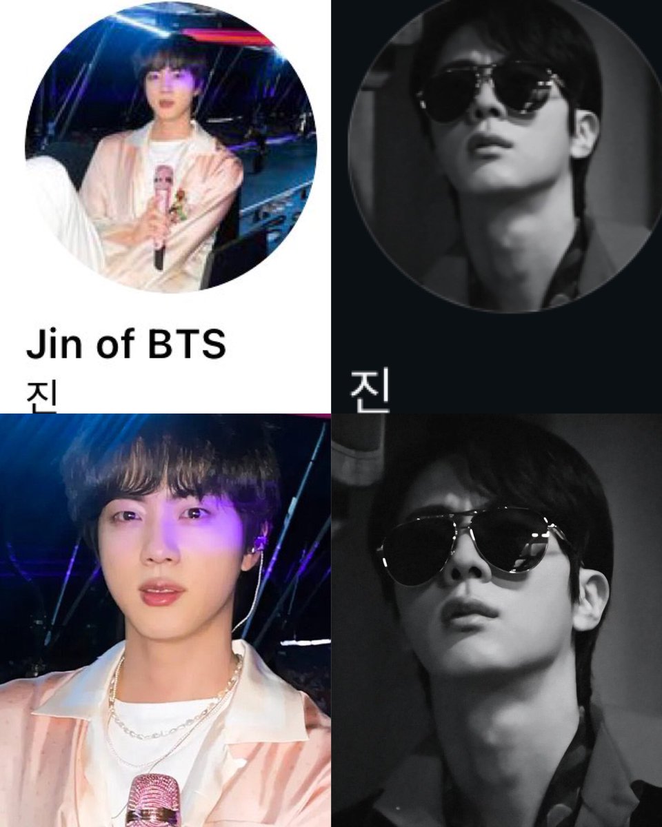 seokjinmylabsss's tweet photo. seokjin 2021 🩷                  seokjin 2026 🖤 https://t.co/YOExfXOjgG
