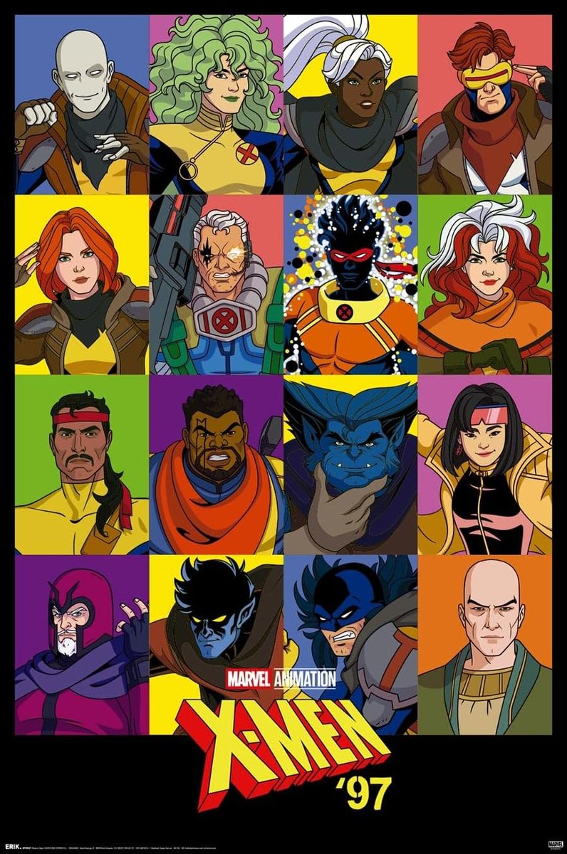 AgentedeMarvel_'s tweet photo. ¡Póster promocional de la segunda temporada de X-Men 97! https://t.co/FL6qFpQU25