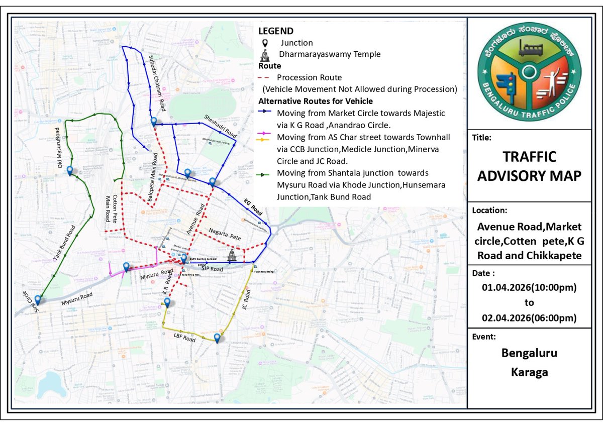 ChamarajapeteTrafficPs tweet media