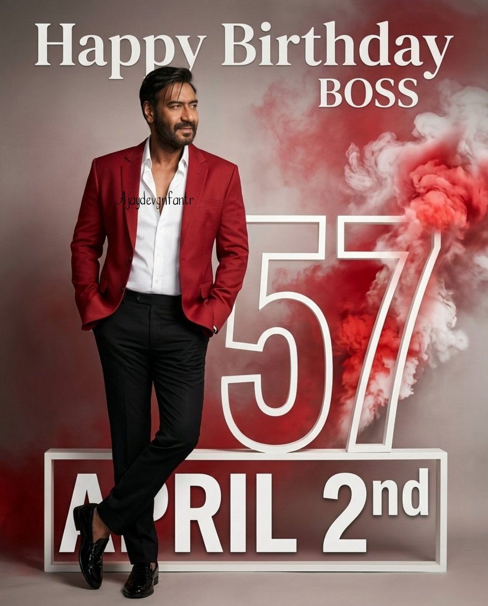 #Happybirthdayajaydevgn