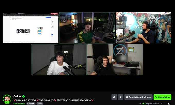 streamer chico coker