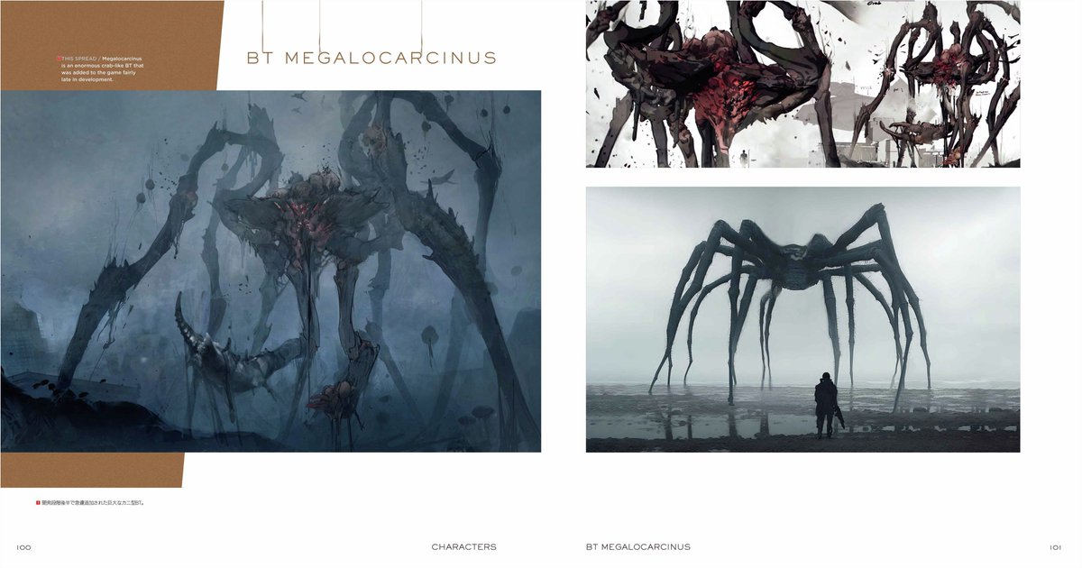 Genki_JPN's tweet photo. Death Stranding 2 official art book sample pages! 🔥 #DS2 https://t.co/7GGPs2dzTB