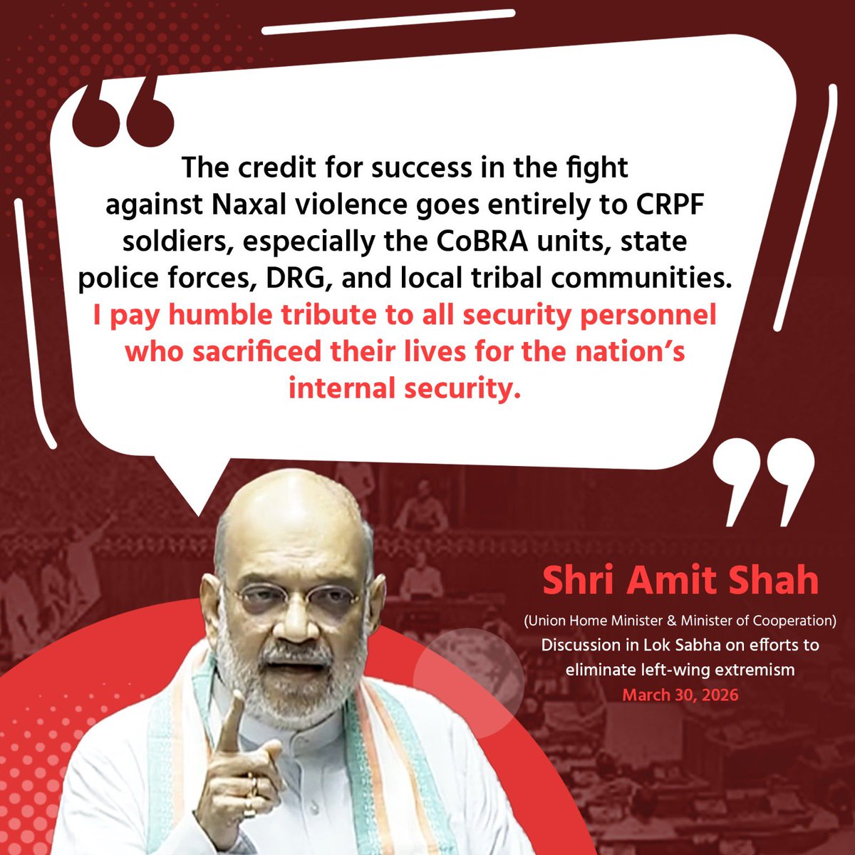 Office of Amit Shah tweet media