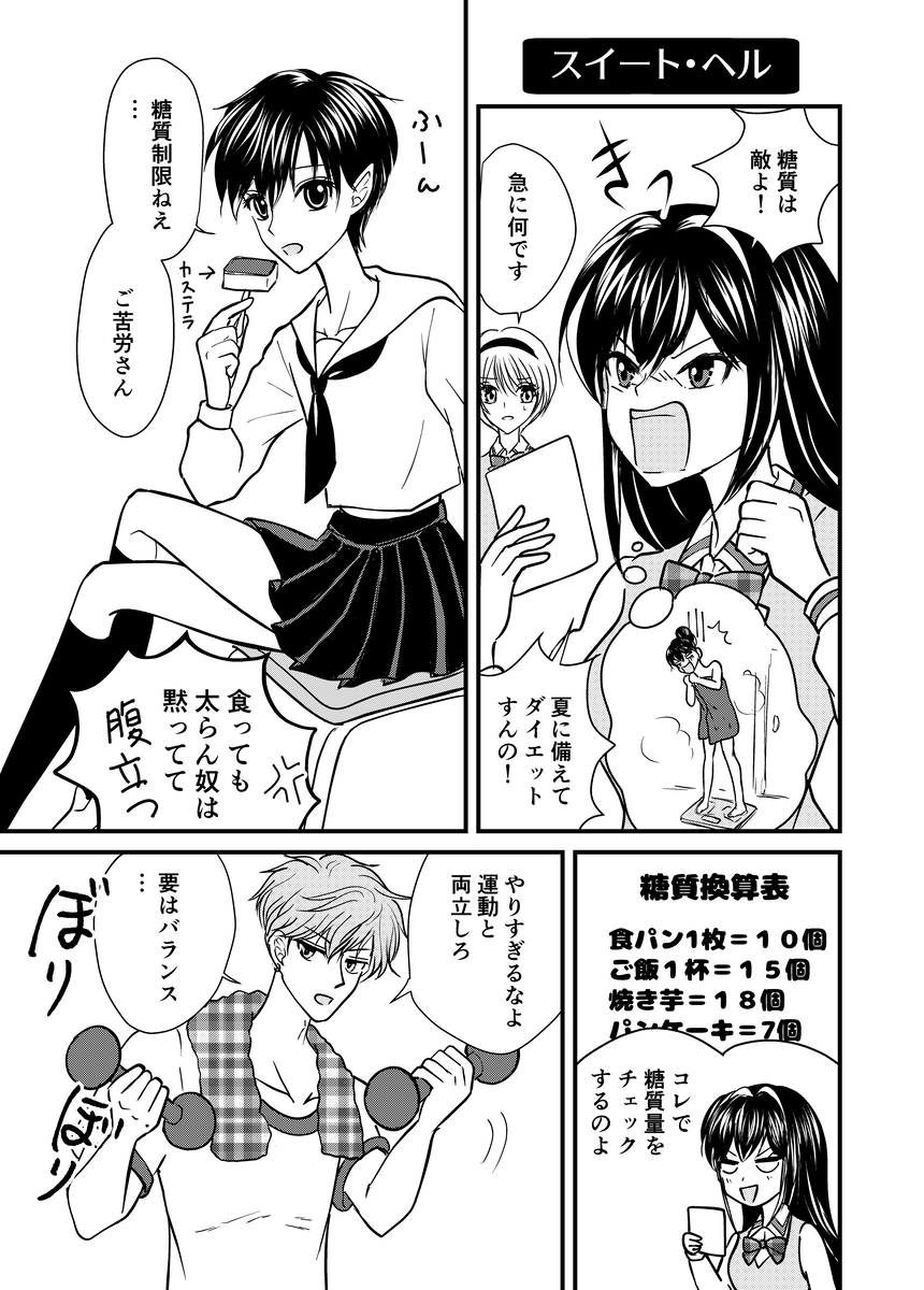 MARUI__MARU's tweet photo. 角砂糖で全てをまかなうバカエピソード
スイート・ヘル①
#漫画
#漫画が読めるハッシュタグ (1/1) https://t.co/8SXY9SHMmz