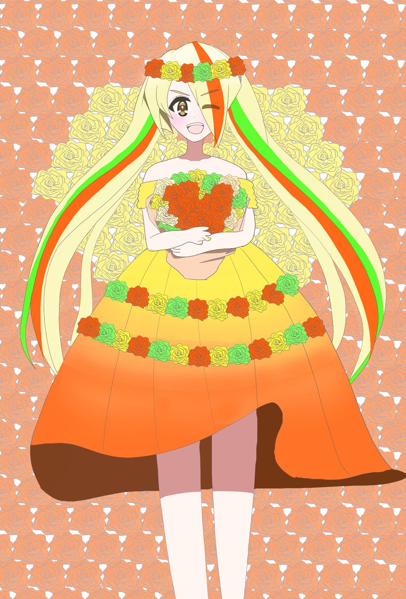 Zombiee58's tweet photo. サキちゃんのバラドレスも描いてみたり🧡
素材は使い回しですが許してください。。
ライブ行く時多分痛バにこれ飾って持っていくと思うので良かったら声かけてね🧡
お前らライブ楽しむぞぉぉぉぉぉぉぉぉぉぉぉぉぉぉぉ‼️‼️‼️
#drzls58 https://t.co/76MtAjqbaH