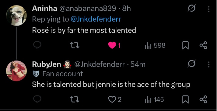 can't dance, can't sing, sleeps on stage, lazy, untalented. how can she be the ace ?? what are you on hoe??