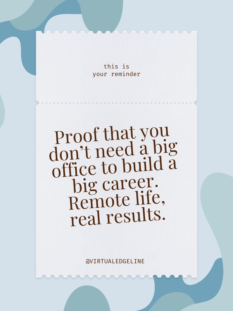 VirtualEdgeline's tweet photo. Dreams don’t need a location—just dedication 💻

#RemoteCareer #WorkFromAnywhere #FreelancerPH #VALifestyle #OnlineWork #DigitalNomadLife #CareerGrowth #HomeBasedWork #VAWork #RemoteSuccess https://t.co/VXjOj9R2m2