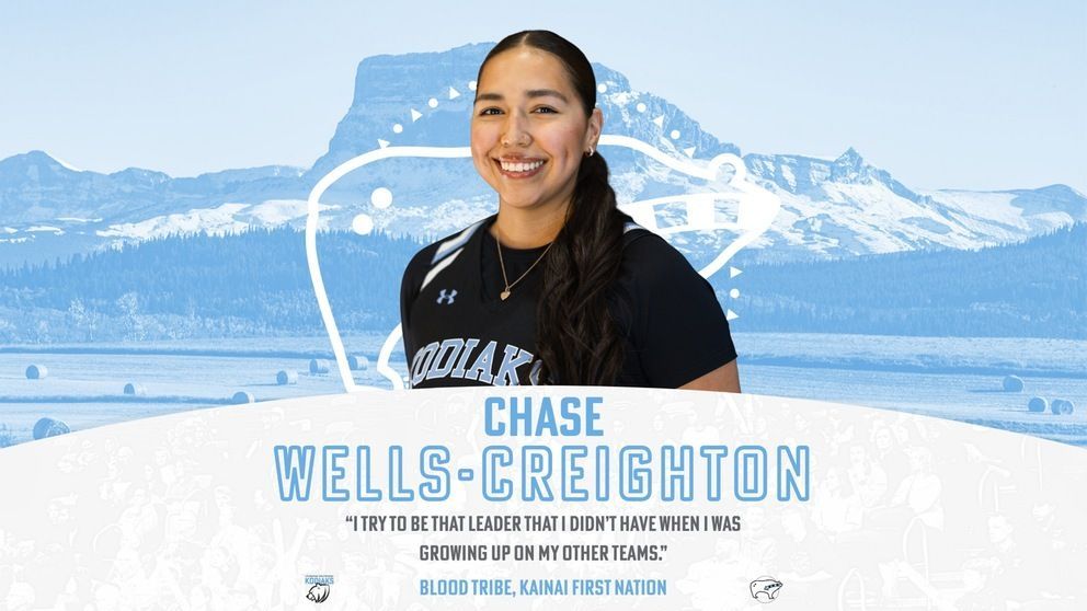 ndnsports's tweet image. Chase Wells-Creighton (Kainai First Nation) has become a key player on the Lethbridge Polytechnic Kodiaks basketball team. She was the second-leading scorer on the team last season, as well as this season.
#NativeAthlete #FirstNations #Kainai

Read at: buff.ly/L4GIdUr