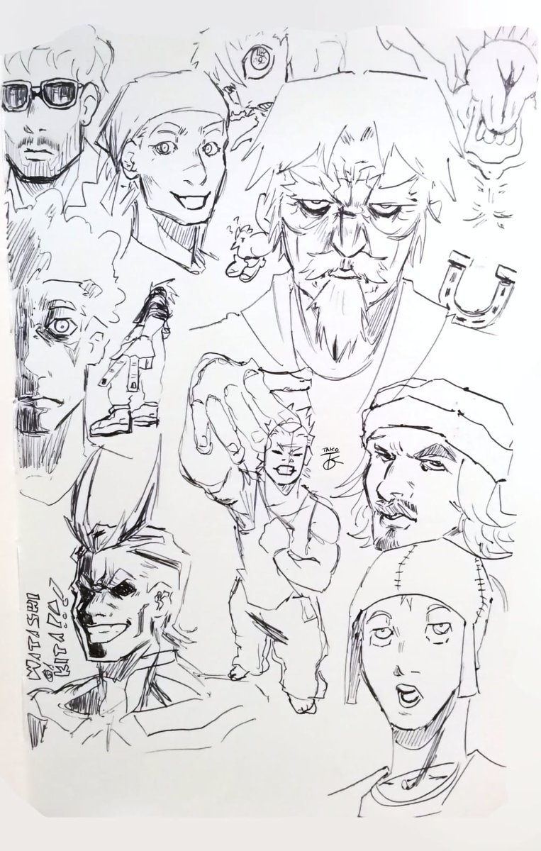 STako1532's tweet photo. Ngl se siente bn volver a dibujar bn en tradicional muejejje
#sketchart #sketchbook #draws
#Portraits https://t.co/5rnDZVX6g6