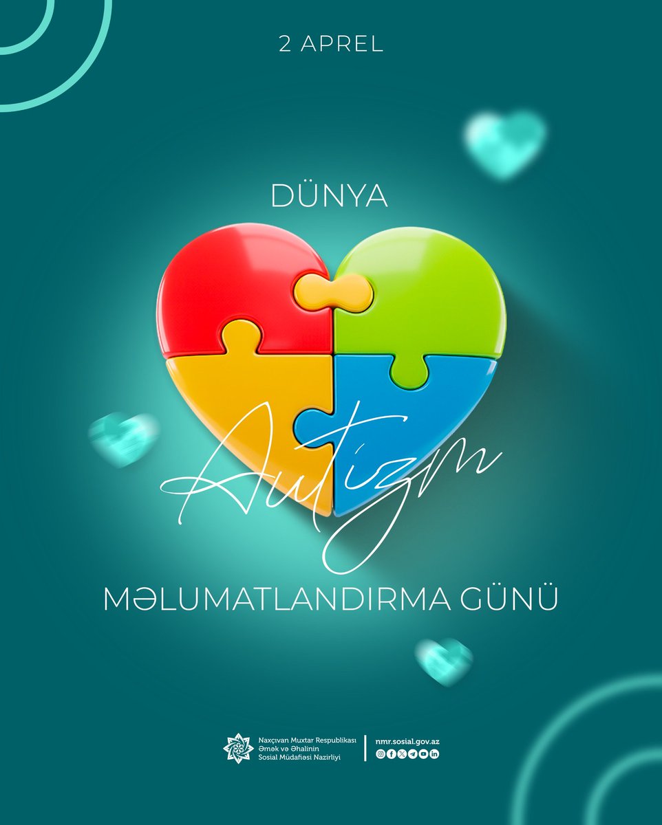 sosial_nmr_az's tweet photo. 2 Aprel – Dünya Autizm Məlumatlandırma Günüdür.

#NMRƏƏSMN #2Aprel #Autizm https://t.co/93IPZVxcBp