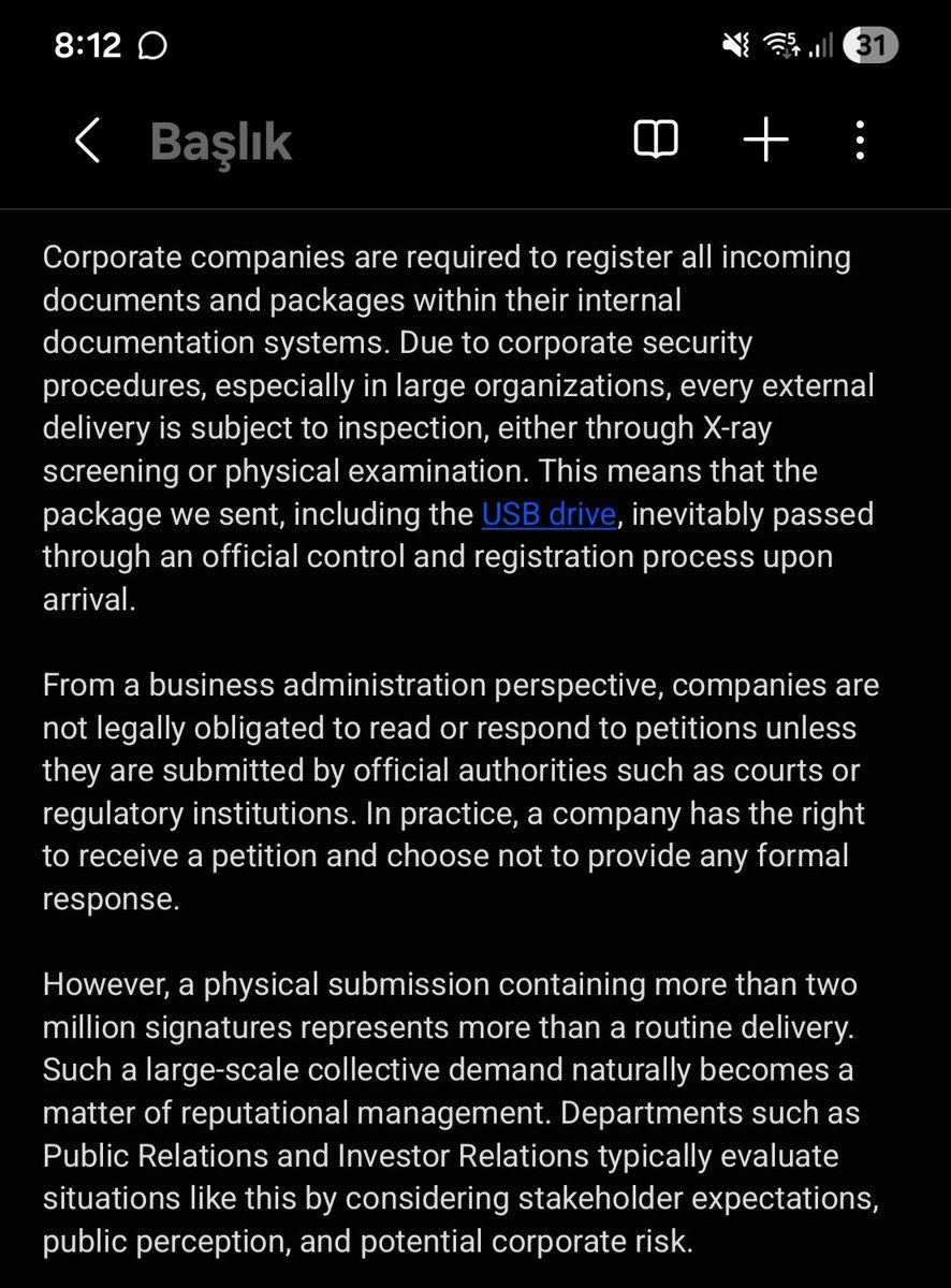 Ceren | EN7 tweet media