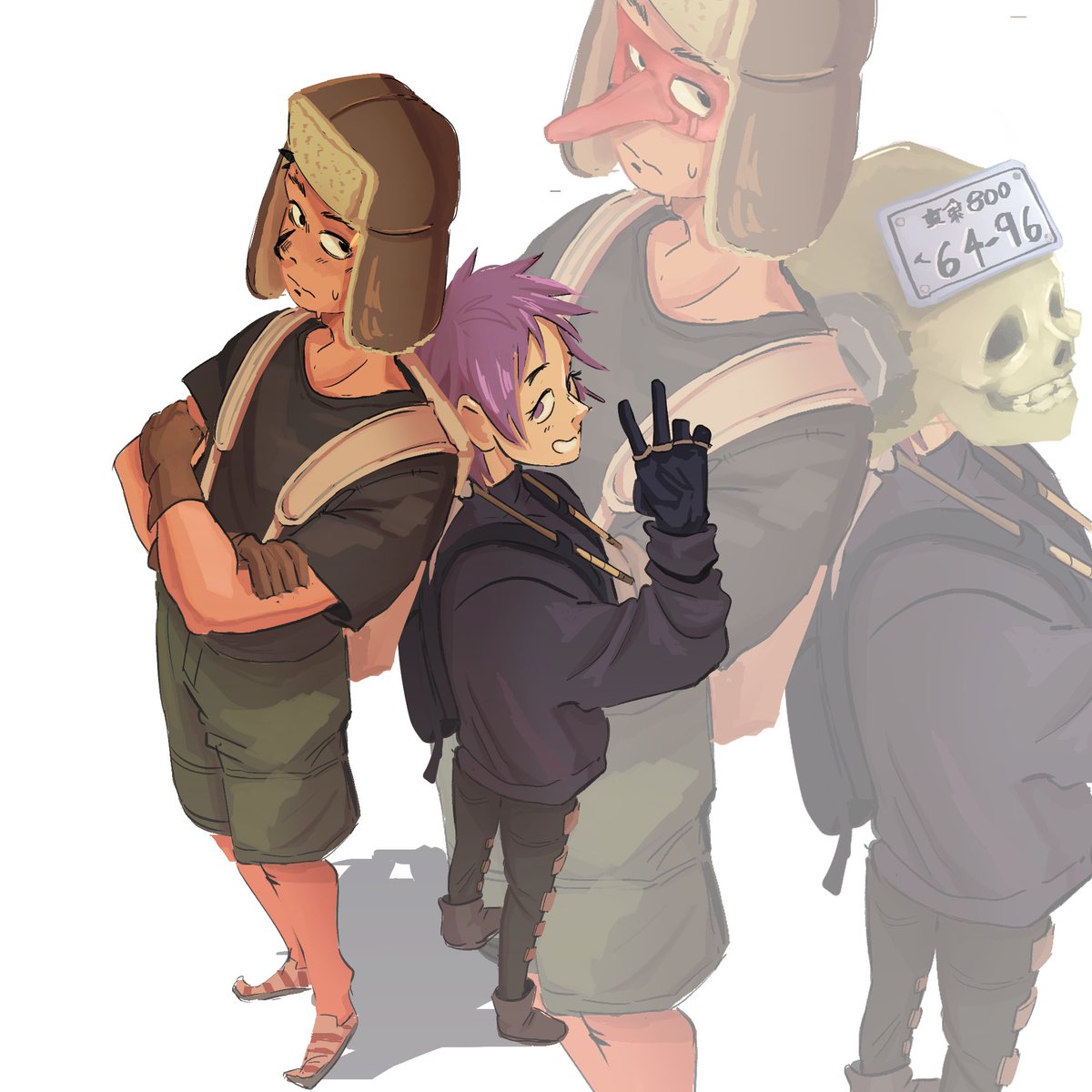 I’ve missed fujita and ebisu I’m glad they’re real again :)

#dorohedoro