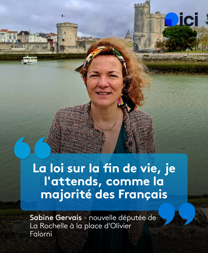 "Je mesure la tâche difficile qui m'attend" : nouvelle députée, Sabine Gervais reprend à Olivier Falorni le délicat dossier sur la fin de vie à l'Assemblée nationale
➡️ l.francebleu.fr/rns4