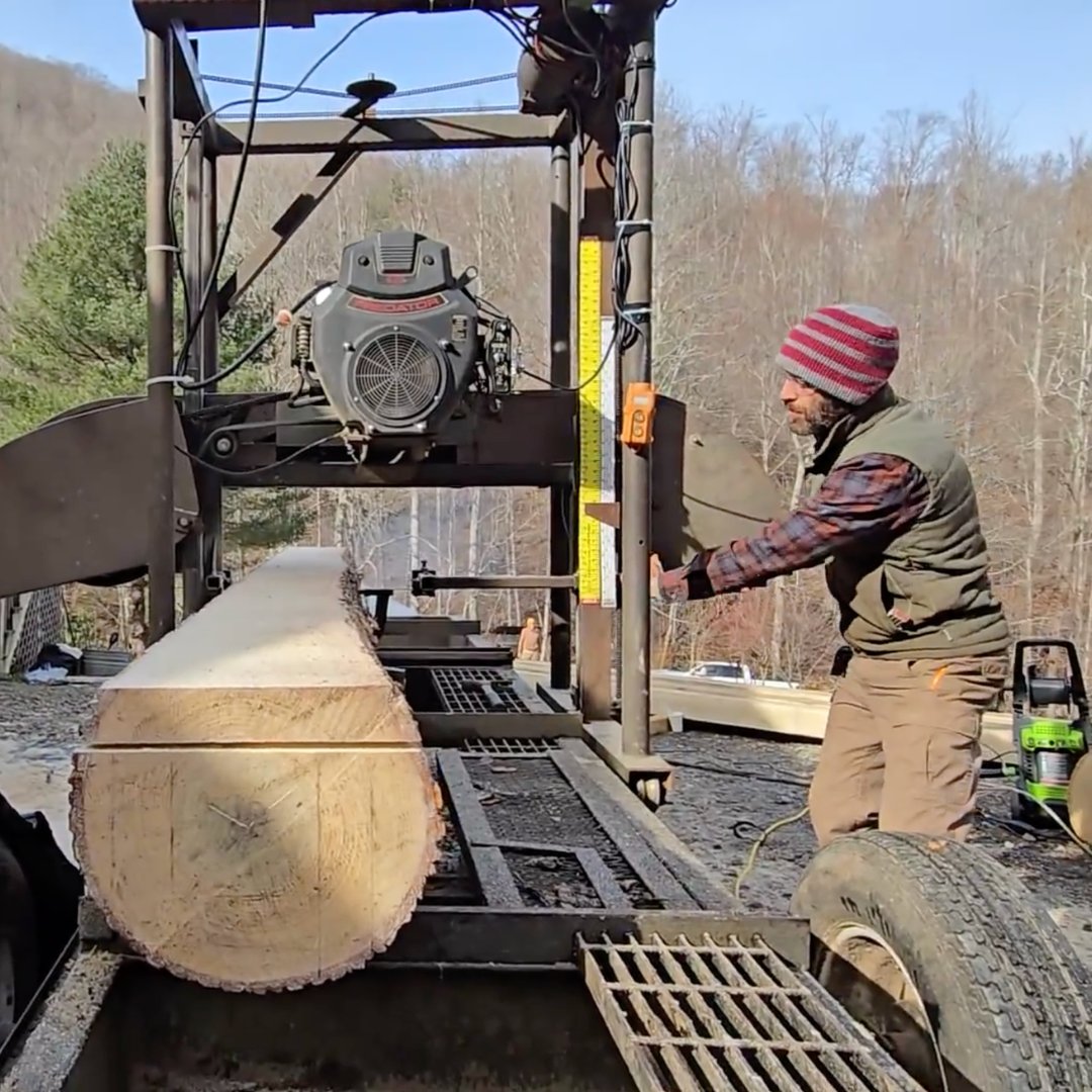 SenecaTreehouse's tweet photo. Sawmill Workshop 🌿🪵 | April 4, 10AM–4PM
Hands-on sawmilling with Scott Bunn at the Seneca Treehouse Project.
Learn practical skills + sustainable building.

Limited spots link in bio.
#DIY #Permaculture #Homesteading #OffGrid #HandsOnLearning https://t.co/v3GmaRMfbT