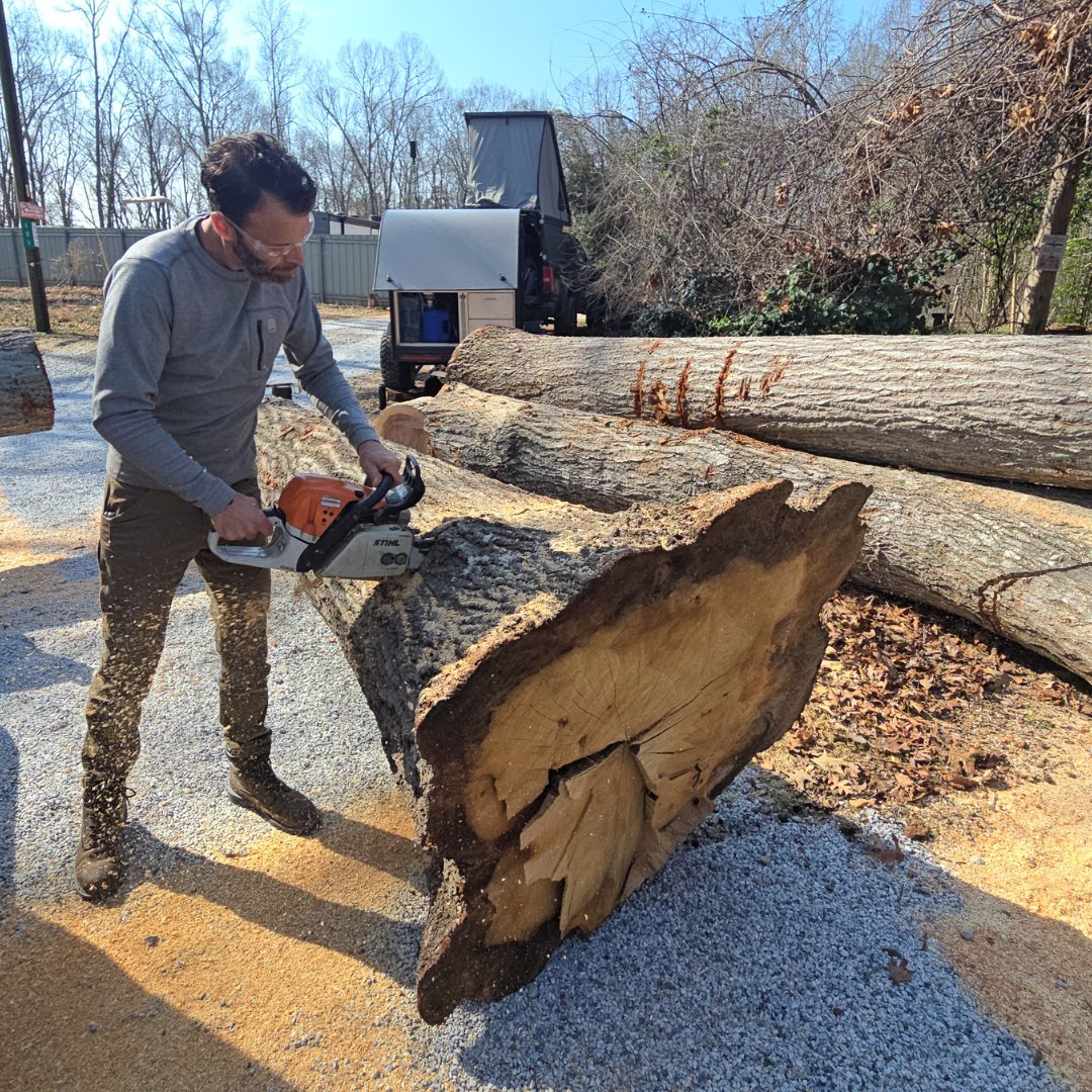 SenecaTreehouse's tweet photo. Sawmill Workshop 🌿🪵 | April 4, 10AM–4PM
Hands-on sawmilling with Scott Bunn at the Seneca Treehouse Project.
Learn practical skills + sustainable building.

Limited spots link in bio.
#DIY #Permaculture #Homesteading #OffGrid #HandsOnLearning https://t.co/v3GmaRMfbT
