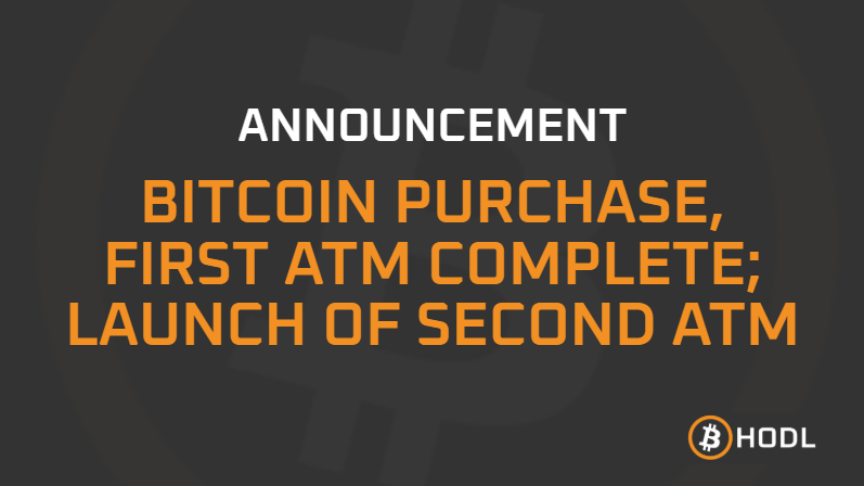 ANNOUNCEMENT

We’ve added another Bitcoin to the balance sheet, funded by our first ATM and Capital Deployment Programme 💪

✅ 1 BTC bought
✅ £42.3K raised via our first successful ATM
✅ Second ATM offering now LIVE

#Bitcoin #BHODL