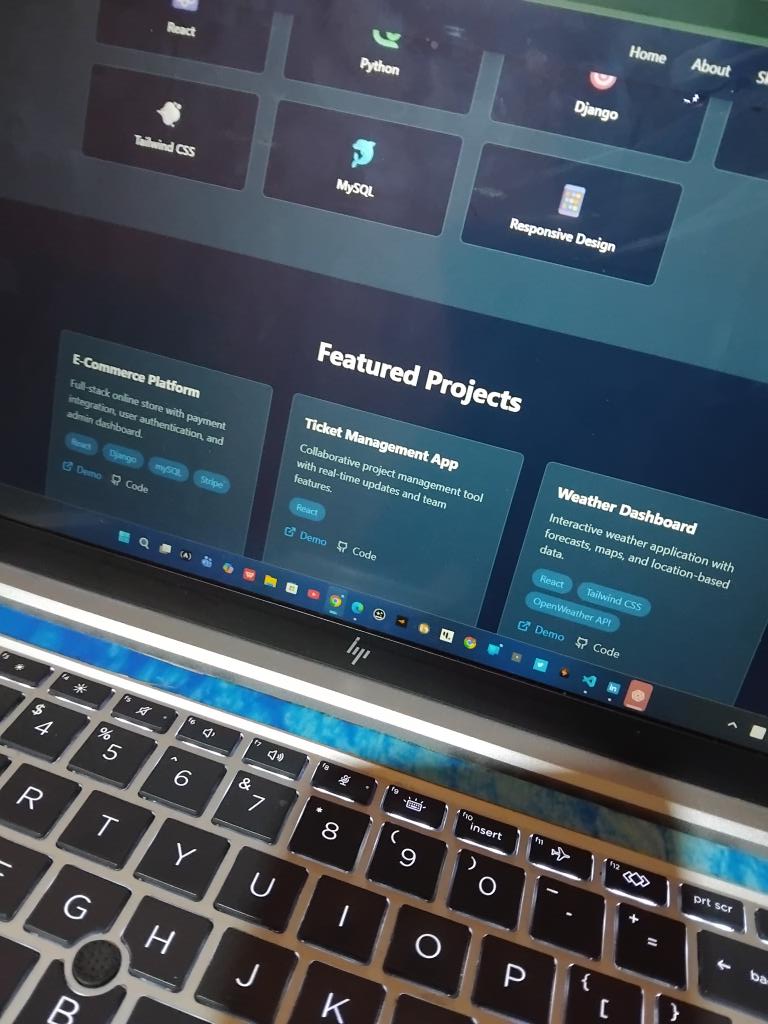Dev_Adeyemi28's tweet image. Good morning, mutuals 

Currently, I am working on my portfolio website, refining the projects section, and improving the overall layout.

#CodingJourney #webdevelopment #SoftwareDevelopment