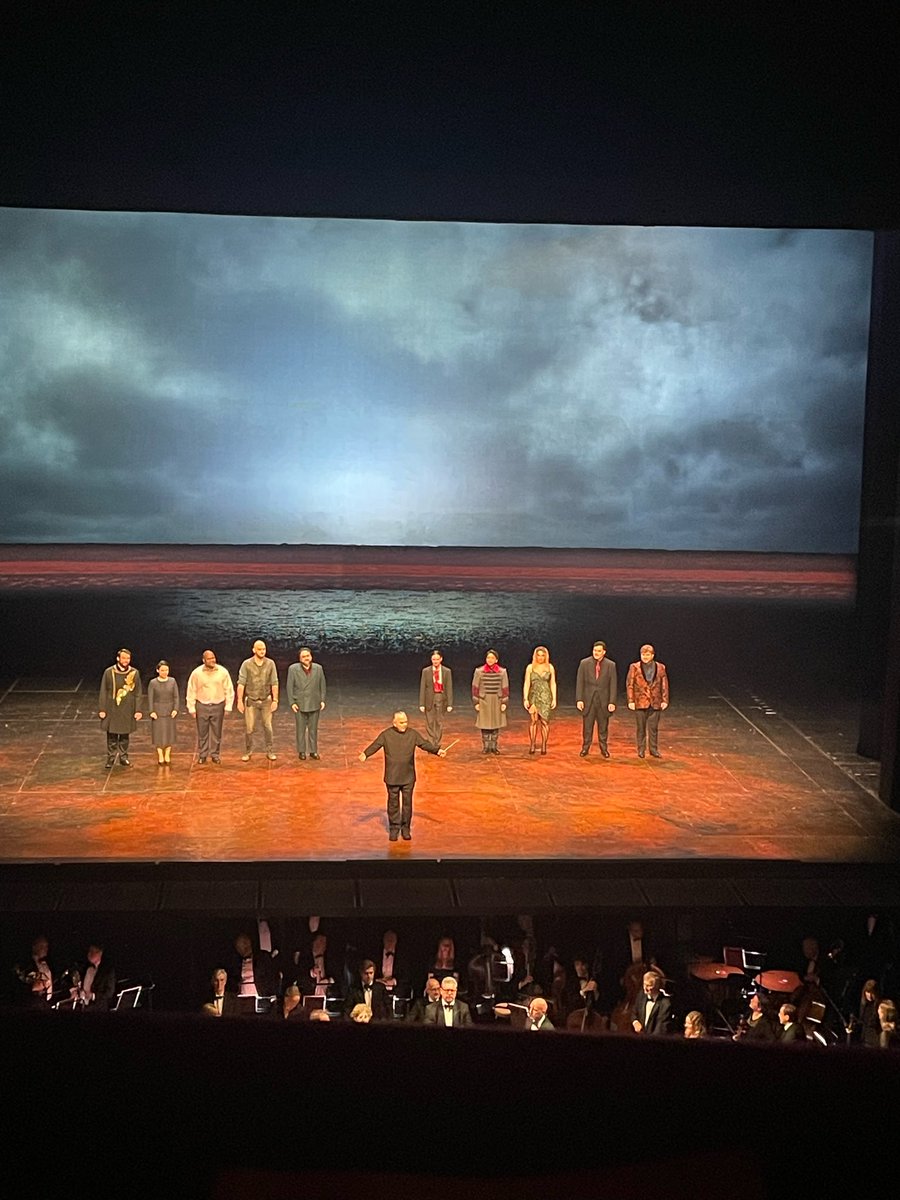 Derbs56's tweet photo. Stunning performance last night at @rbo_org of Verdi’s Rigoletto. Sir Mark Elder led a stellar ensemble. Preceded the performance by a lovely meal at Angela Hartnett’s new restaurant Cicoria https://t.co/tuNfrbfDts