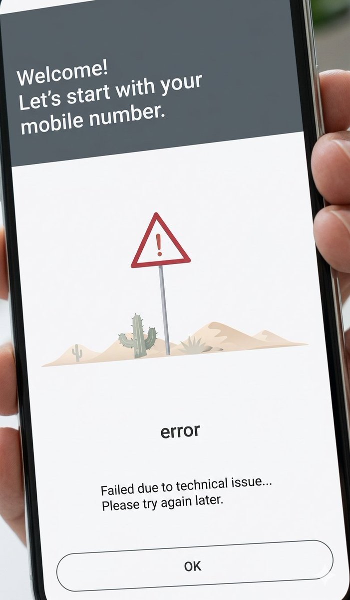 sumit_raj02's tweet photo. Hi @TheOfficialSBI,

I am trying to complete my **SBI Savings Account opening through the SBI YONO app**, but I am facing a **technical error while entering my mobile number**. Because of this issue, I’m unable to proceed further.

My **VKYC is still pending**, which is the **last step in the account opening process**, and the app is showing *“Failed due to technical issue. Please try again later.”*

I am trying to fix it but did not got even i complaint but did not resolved and they auto end my complaint without resolving.

Kindly look into this issue and help resolve it so I can complete my account opening.

#SBI #SBIYONO #CustomerSupport