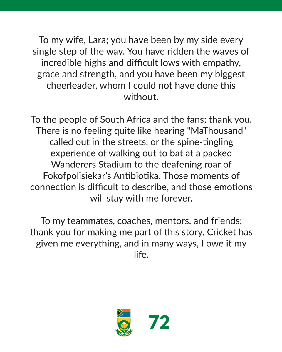 Rassie van der Dussen tweet media