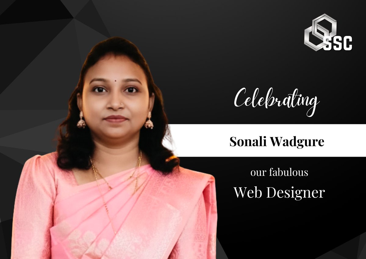 ConsultwithSSC's tweet image. At #SSC, our Website Designer Sonali shapes the look and feel of our clients’ sites creating #clean, user-friendly #layouts and handling the #technicaldetails that bring our ideas to life online.

We’re so glad you’re part of #TeamSSC, Sonali.