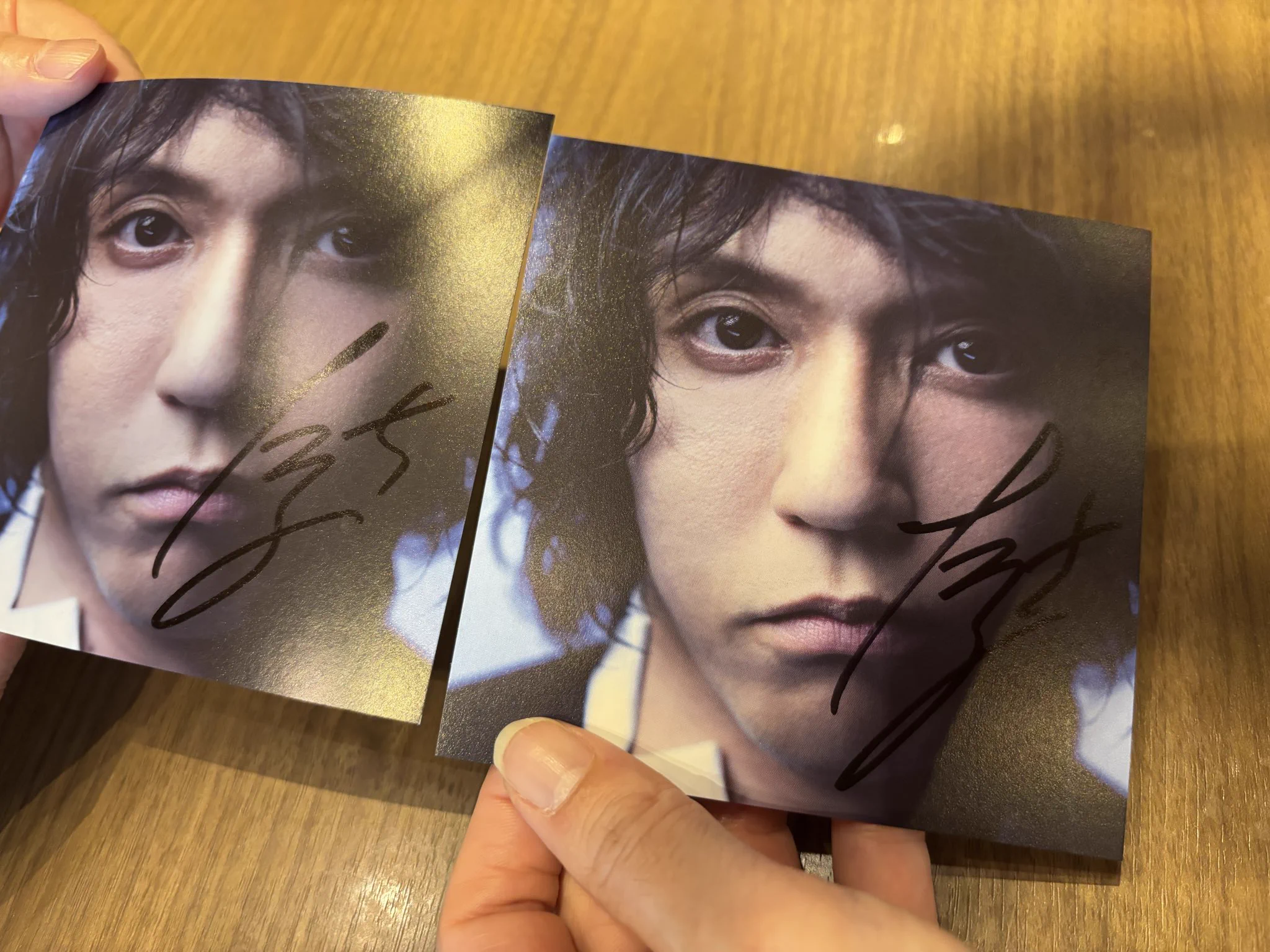 田淵智也、サイン会落選者向けお渡し会でファンに笑顔手渡し