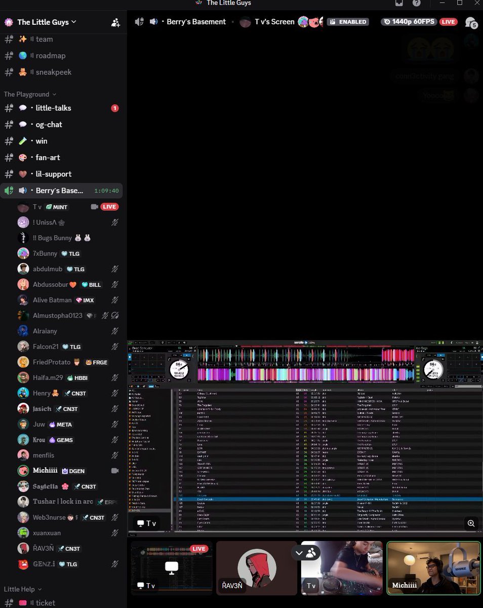 What a opening night in <a href="/LittleGuysWorld/">TheLittleGuys</a> server🧸❤️

The family got bigger +1300, the verification crashed. Chat needed to be slow mode a bit to see the screen😅

Little guys. Big adventures