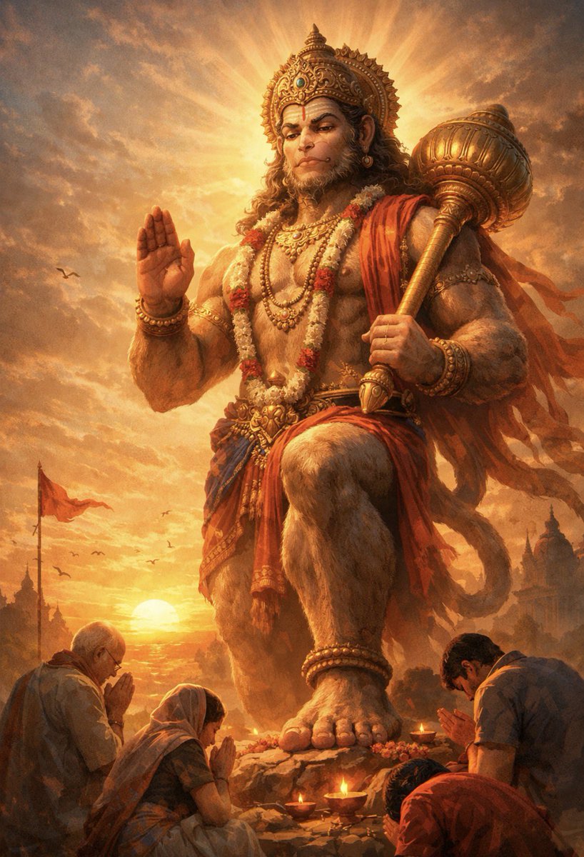 Rohanbhati68's tweet photo. “जहाँ भक्ति है, वहाँ शक्ति है..और जहाँ हनुमान जी का नाम है, वहाँ हर संकट का अंत है।
श्री हनुमान जन्मोत्सव के इस पावन दिन पर बजरंगबली से यही प्रार्थना है —
हर दिल में साहस, हर कदम में सफलता और हर जीवन में खुशियाँ हों।
जय श्री राम 🙏🚩

#HanumanJanmotsav #JaiBajrangBali #JaiShriRam https://t.co/rDHz0hBsb6