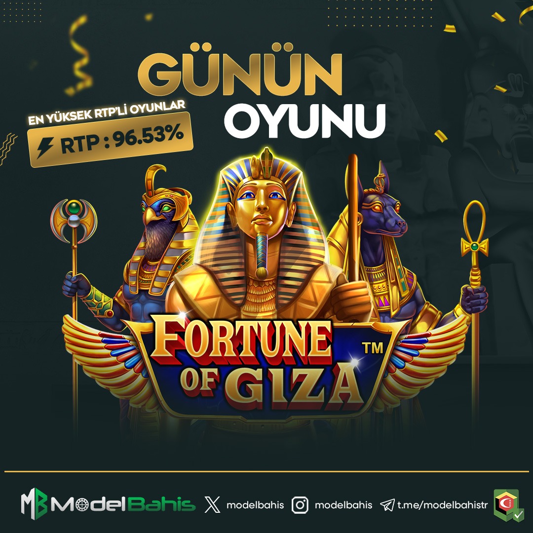 modelbahis's tweet photo. 🎰 GÜNÜN OYUNU: FORTUNE OF GIZA 🎰
⚡ RTP: %96.53
🔥 En yüksek RTP’li oyunlardan biri şimdi ModelBahis’te!
🏺 Antik Mısır’ın gizemli hazinesi seni bekliyor!
💎 Scatter ve bonuslarla gelen dev kazanç fırsatı
🔗 MODEL GİRİŞ https://t.co/N0YTVHM5su
📲 https://t.co/HW6vd4IsHn https://t.co/JkDrgJDXxM