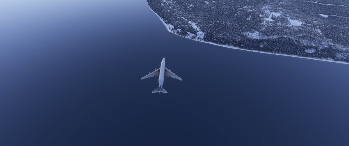 Fatcat742's tweet image. 😍 enfin plus de problème de LOD avec le 747 LCF . J'ai fait un petit vol d'une demi-heure avec décollage de Anchorage 
Et atterrissage au même endroit . 
#MSFS2024