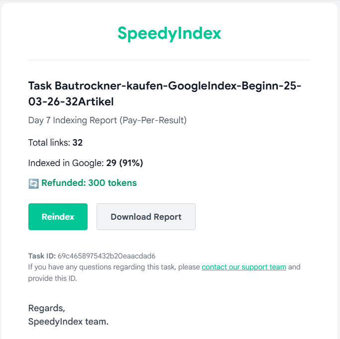speedyindexbot's tweet photo. If your indexing tool doesn't refund you for failed links, you're losing money. 📉

Here is a real Day 7 Report from SpeedyIndex. 90% indexing rate, and an instant refund for the 10% that didn't make it.

Pay for results, not just promises. 🚀

👉 https://t.co/1UXgKQK41t

#SEO #DigitalMarketing #LinkBuilding #backlinks #speedyindex #indexingservice