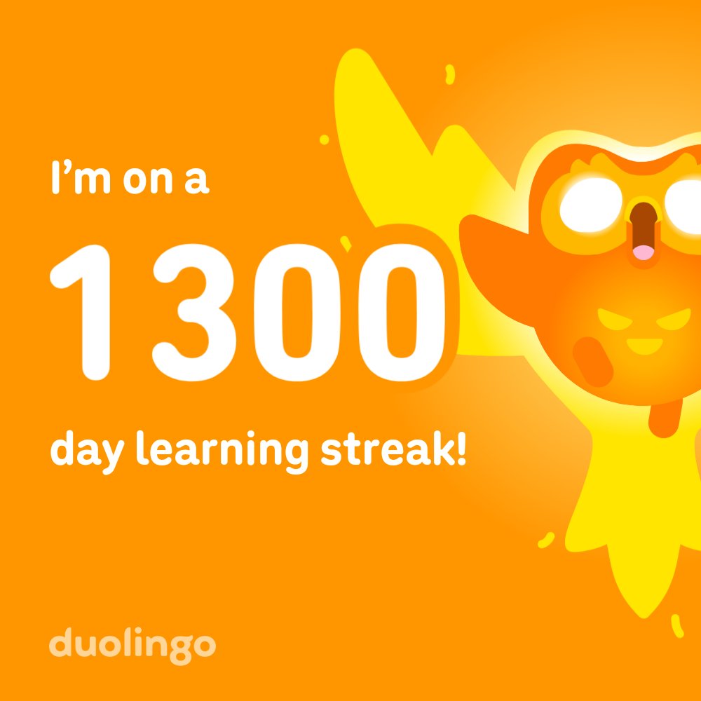 Learn a language with me for free! Duolingo is fun, and proven to work. Here’s my invite link: invite.duolingo.com/BDHTZTB5CWWKST…