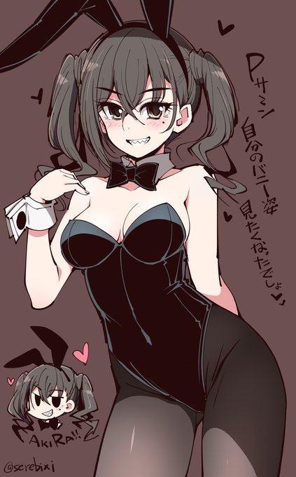 【シンデレラガールズ絵】
定期的に砂塚あきら描きたい・・・
特にバニバニ・・・好き 